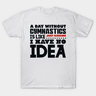 A day without gymnastics T-Shirt